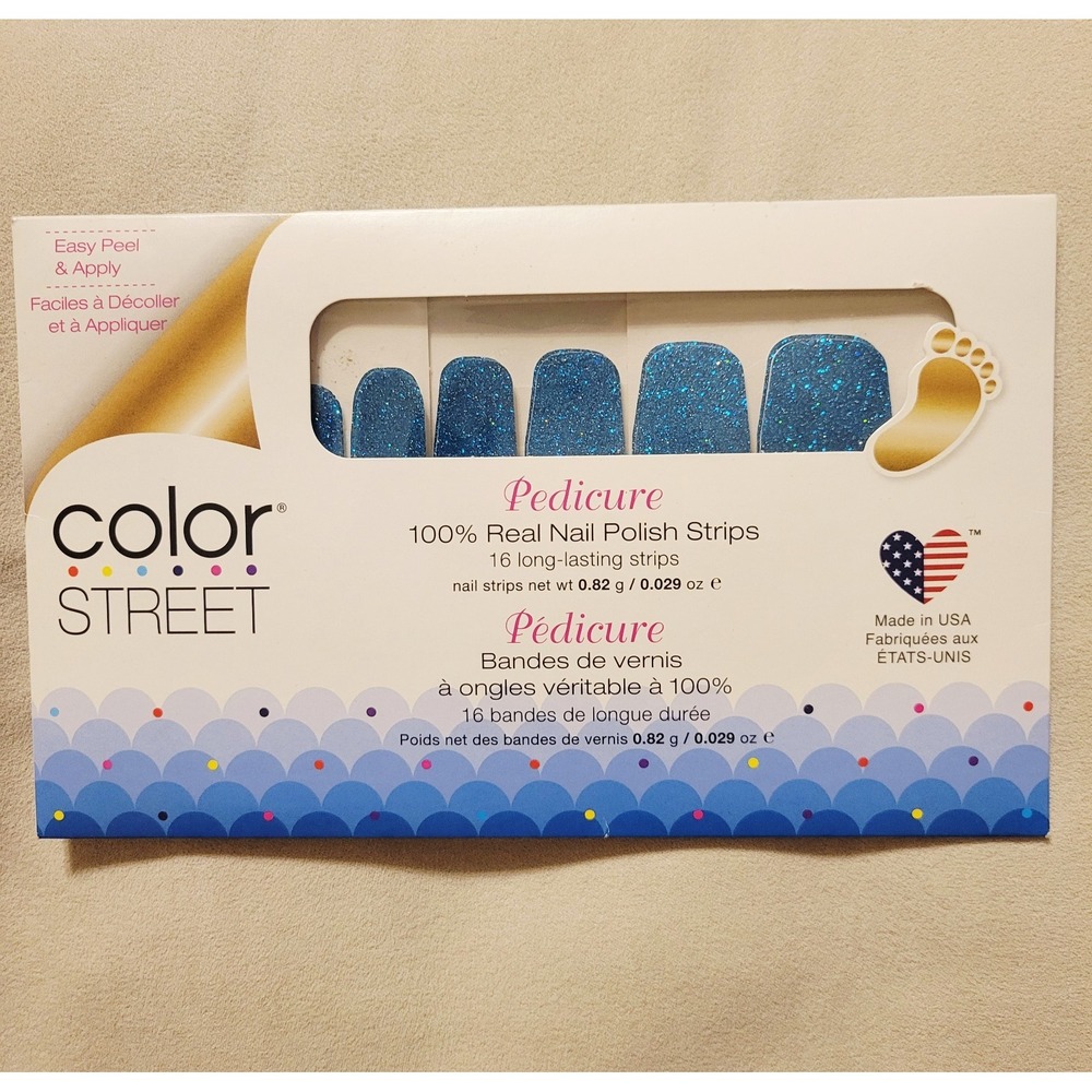 Color Street Nail Strips 'HOW  Swede It‎ Is' Manicure Retired NIP